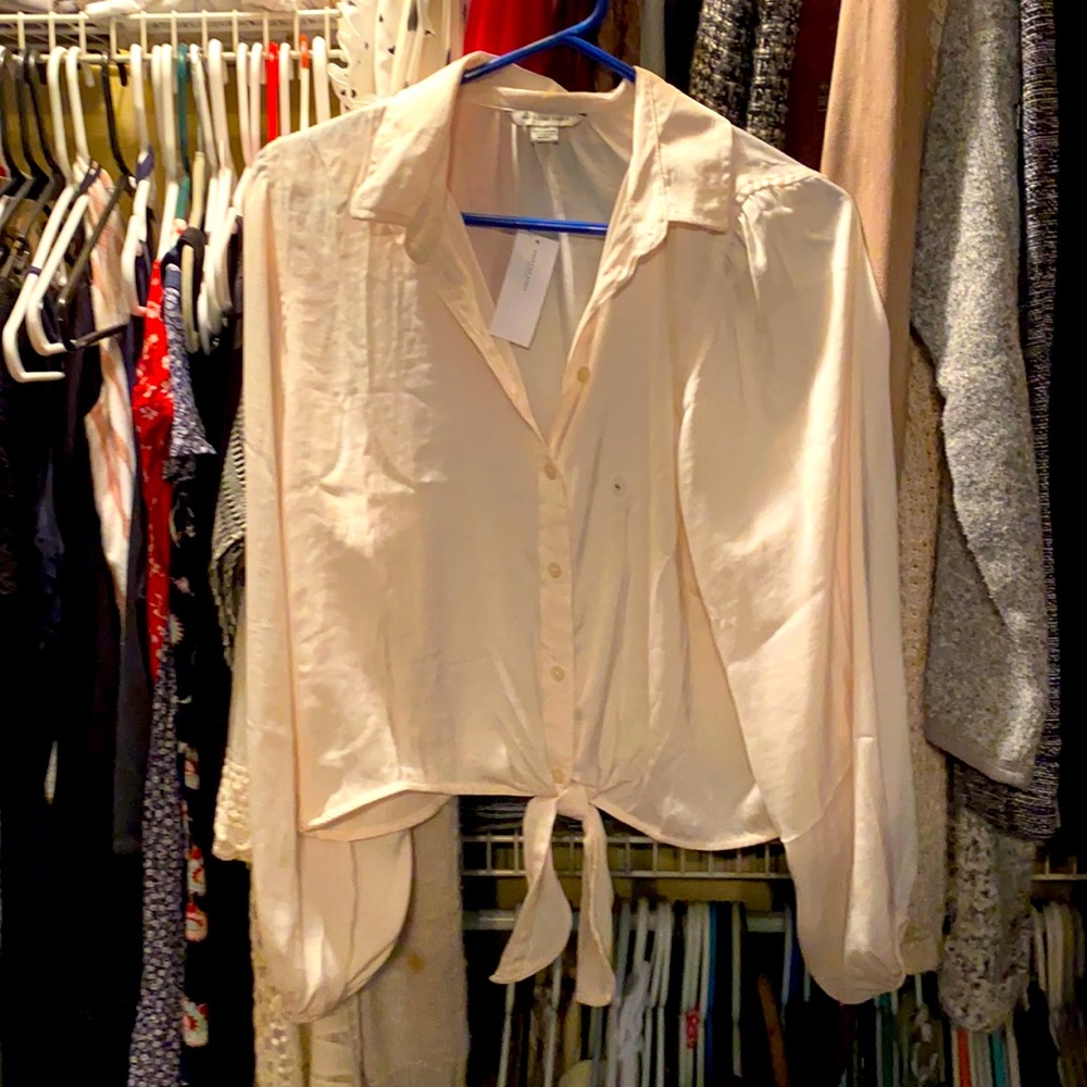 Ivory blouse from American Eagle